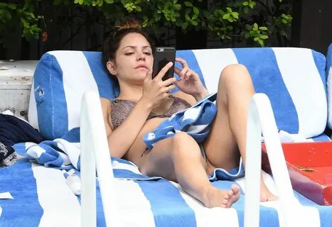 KATHARINE MCPHEE in Bikini at a Pool in Miami 09/24/2016 - H