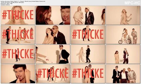 Robin Thicke feat. T.I. & Pharrell - Blurred Lines (Unrated 
