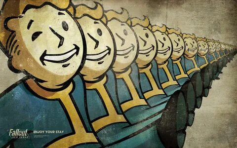 Обои шаг, fallout, new vegas, vault-boy, стройный на рабочий