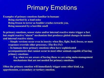 PPT - Emotions PowerPoint Presentation, free download - ID:1