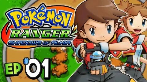 Pokemon Ranger Shadows of Almia Part 1 RANGER SCHOOL DS Game