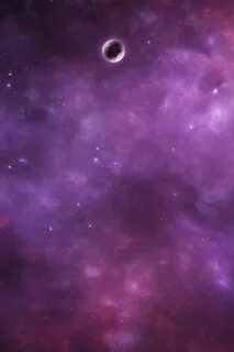 Download wallpaper the sky, planet, purple, section space in