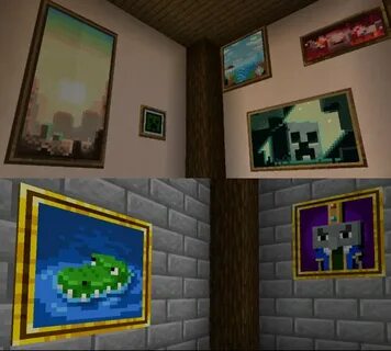 dungeon paintings Minecraft Texture Pack