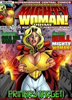 Mighty Woman Prime in Primary Target- Superheroine Central -