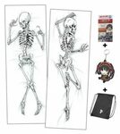 Brand New Skeleton Anime Japan Hugging Dakimakura Body Pillo