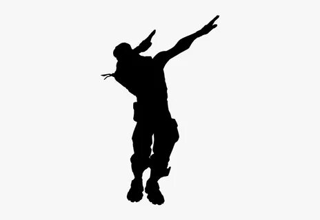 Fortnite Dance Moves Silhouette, HD Png Download - kindpng