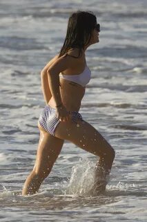 Lucy Hale On the Beach with her boyfriend Graham Rogers and 