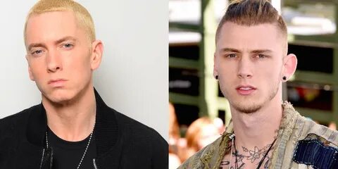 Did Eminem and Machine Gun Kelly's Fake Their Feud? - Eminem