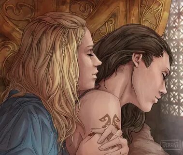 Pin by Mia on Clexa-Wayhaught Lesbian art, Clexa, Fan art