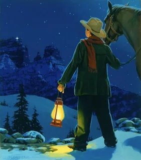 A Cowboy Christmas Robert Florczak Cowboy christmas, Cowboy 