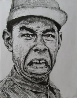 Tyler, the Creator Drawing Claire Huber Flickr