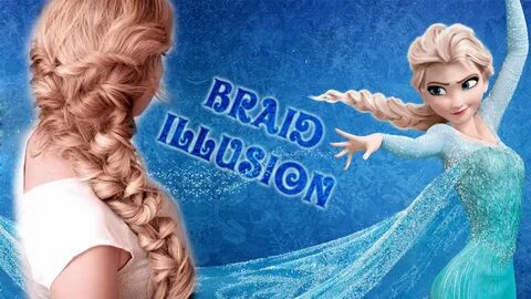 Frozen's Elsa braid hair tutorial ❤ Hairstyle for medium/lon