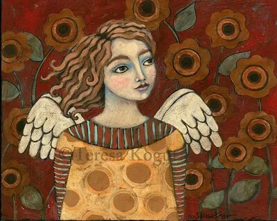 4139-Glory Day Angel art, Angel painting, Art