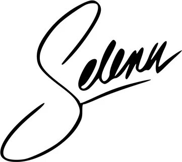 Selena Quintanilla Name Logo Clipart - Full Size Clipart (#5