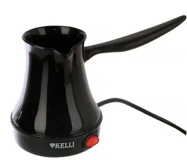 Турка для кофе Kelli KL-1444 электрическая, 250 мл черная - 