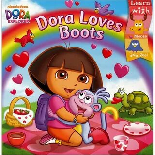 dora loves boot 手 绘