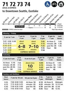 Readable bus stop schedule mockup Translink in Vancouver i. 