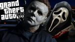 Michael Myers VS Ghostface MOD (GTA 5 PC Mods Gameplay) - Yo