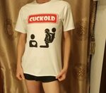 Мужская футболка Cuckold - купить на Ярмарке Мастеров - JJJ0
