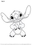 Learn How to Draw Stitch from Lilo and Stitch (Lilo & Stitch