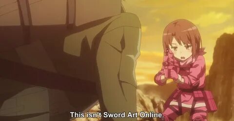 Sword Art Online: Gun Gale Online I mean... It's in the titl