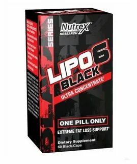 Nutrex INTL Lipo - 6 Black Ultra Concentrate (60 кап) - спос