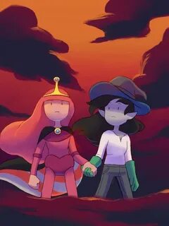 Bubbline in the finale episode of Adventure Time Princess Bu