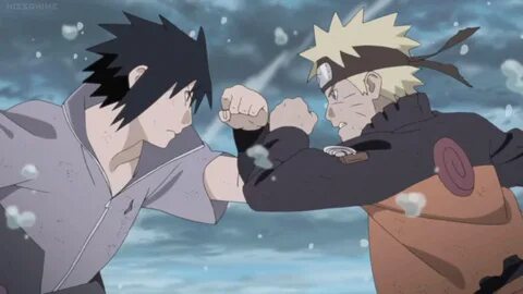 Aesthetic Sasuke Fight With Naruto Wallpaper. 