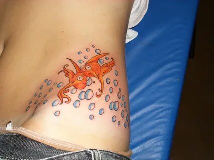 Fish Tattoo On Waist