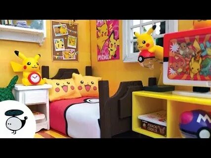 Pikachu Miniature Doll House - Pokémon Re-Ment Miniatures - 