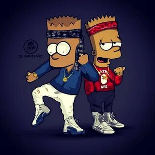 Bart Simpson Supreme Wallpaper Download iPhone Wallpapers 20