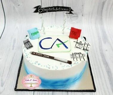 Cake for a Chartered accountant Unique birthday cakes, Birth