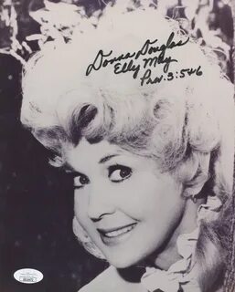 Donna Douglas Signed "The Beverly Hillbillies" 8x10 Photo In