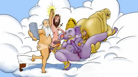 Jesus, Ganesha and Buddha walk into a gay bar.... - stuarte