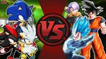 HEDGEHOGS vs SAIYANS! (Sonic Shadow Silver VS Goku Vegeta Tr