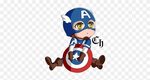 Captain America By Cute-heart - Captain America Cute Cartoon