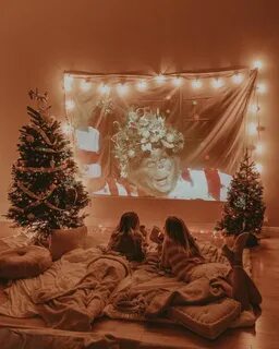 #UOTech Christmas bedroom, Christmas movie night, Christmas 