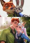 Zootopia's Nick and Judy and 10 More Cartoon Characters Reim