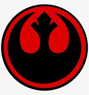 Transparent Star Wars Rebel Alliance Symbol Stickers - Star 