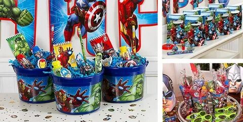 Avengers Party Favors - Stickers, Tattoos, Toys, Games & Mor