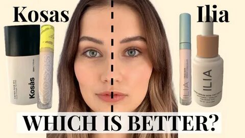 KOSAS VS. ILIA + KOSAS REVEALER CONCEALER REVIEW & DEMO