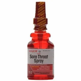 Sore Throat Spray Cherry 6oz