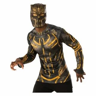 Halloween Adult Marvel Black Panther Erik Killmonger Costume