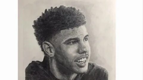 Drawing Lamelo Ball - Time Lapse - YouTube