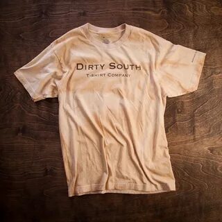 Details of Dirty South T Red Dirt Dyed & Sweet Tea Stained n