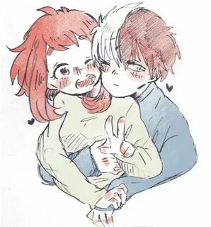 uraraka's Instagram (todocha) - hugs Personajes de anime, Pa