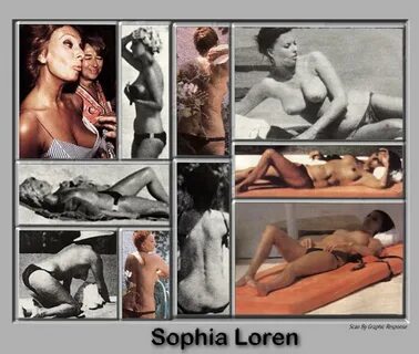 Sophia Loren nude, naked, голая, обнаженная Софи Лорен / Соф