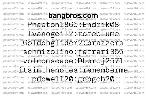 Porn Passwords Mix #202: bangbros, bang, bamvisions, daddysl