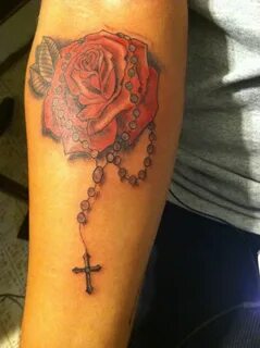 Pin by guadalupe morales on Tattoo Rosary tattoo, Husband ta