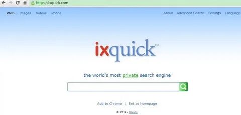 Remove Ixquick.com from Chrome/Firefox/IE
